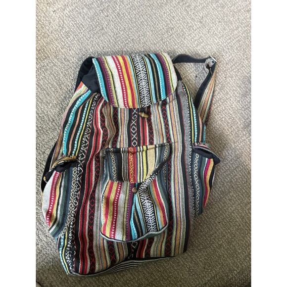 Kathmandu multicolored Hemp organic bag - Picture 1 of 6